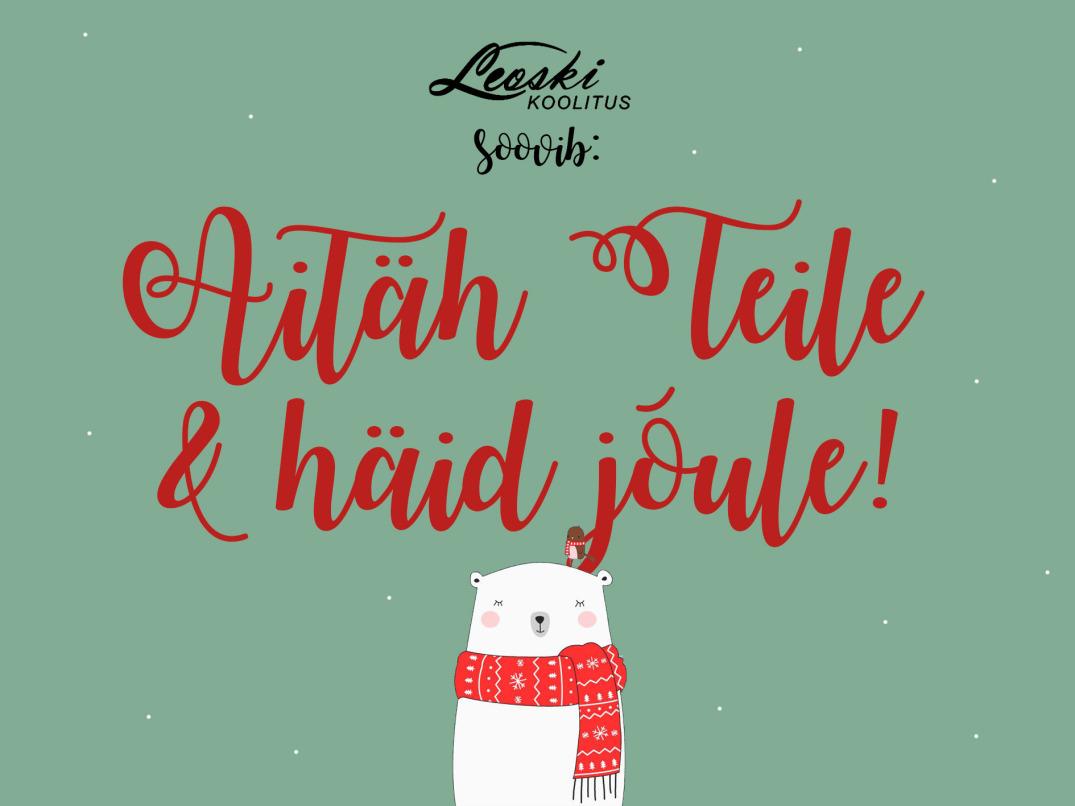 Häid jõule!